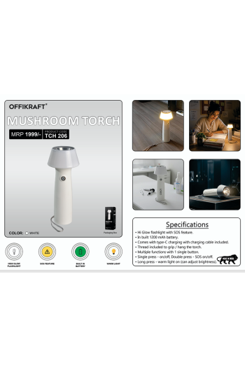 Offikraft Mushroom Torch